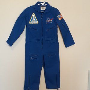 "NASA" Costume  Blue  Size 2-3